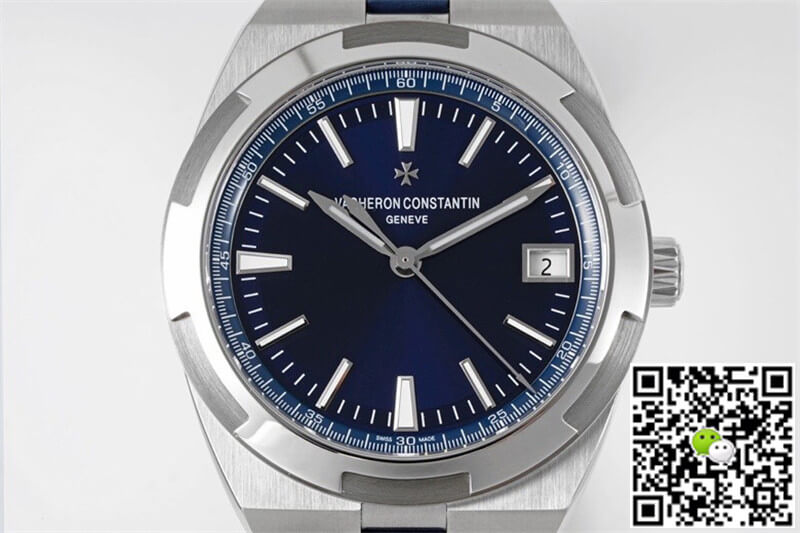 Vacheron Constantin Overseas 4500V PPF Factory Blue Rubber Strap