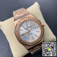 Audemars Piguet Royal Oak 15450 Rose Gold JF Factory V5 Silver Dial