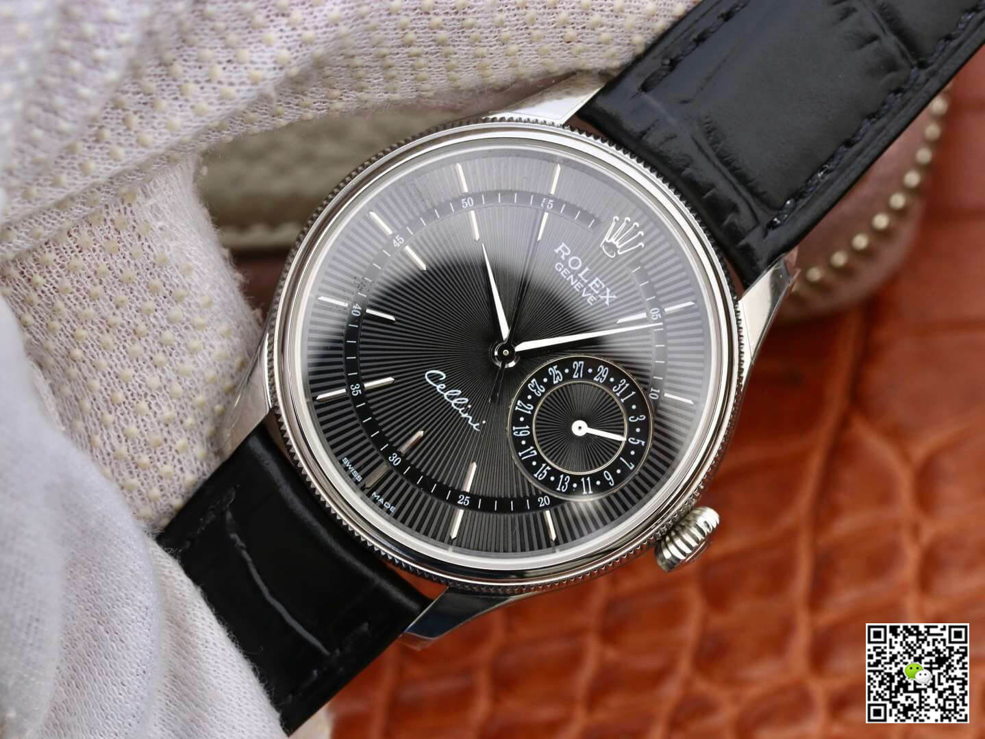 Rolex Celini Date 50519 MKS Factory Black Dial