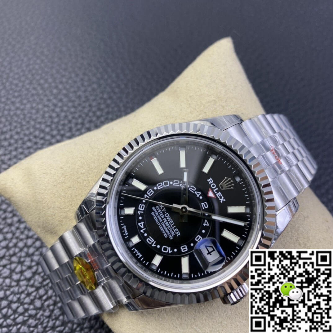 Rolex Sky Dweller M326934-0006 Noob Factory Black Dial