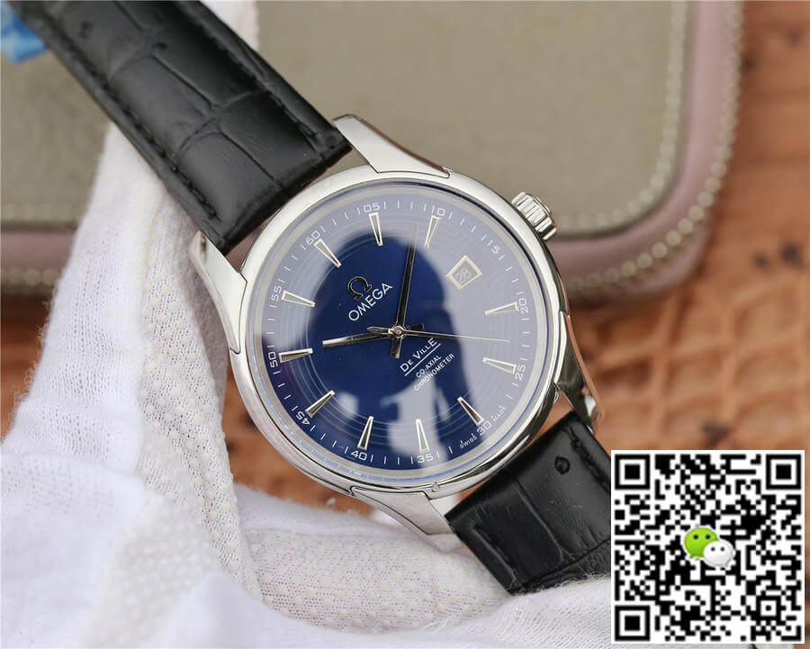 Omega De Ville 431.33.41.21.03.001 VS Factory Dark Blue Dial