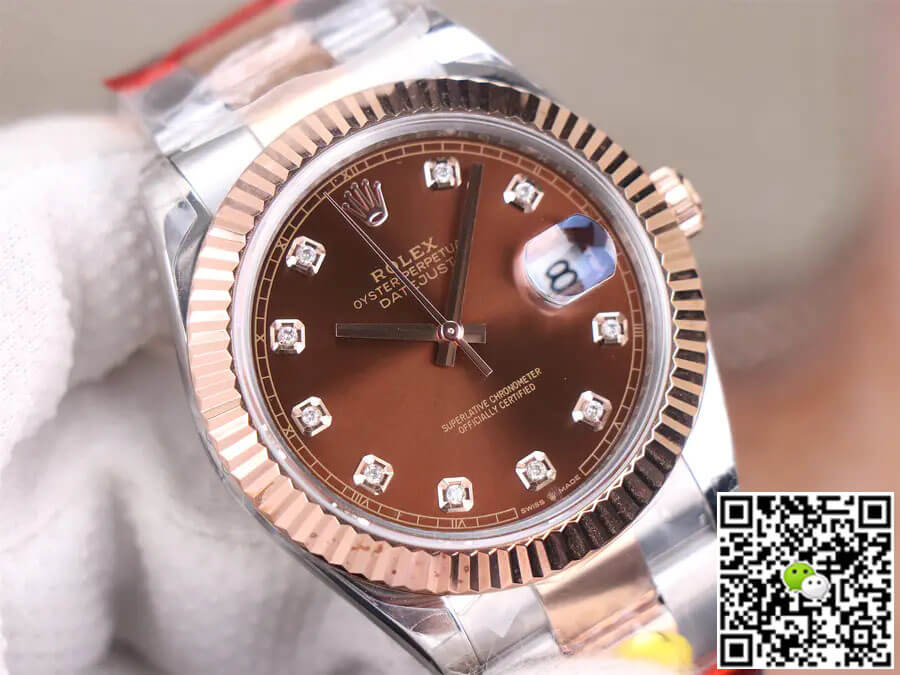 Rolex Datejust M126331-0003 41MM TW Factory Chocolate Dial