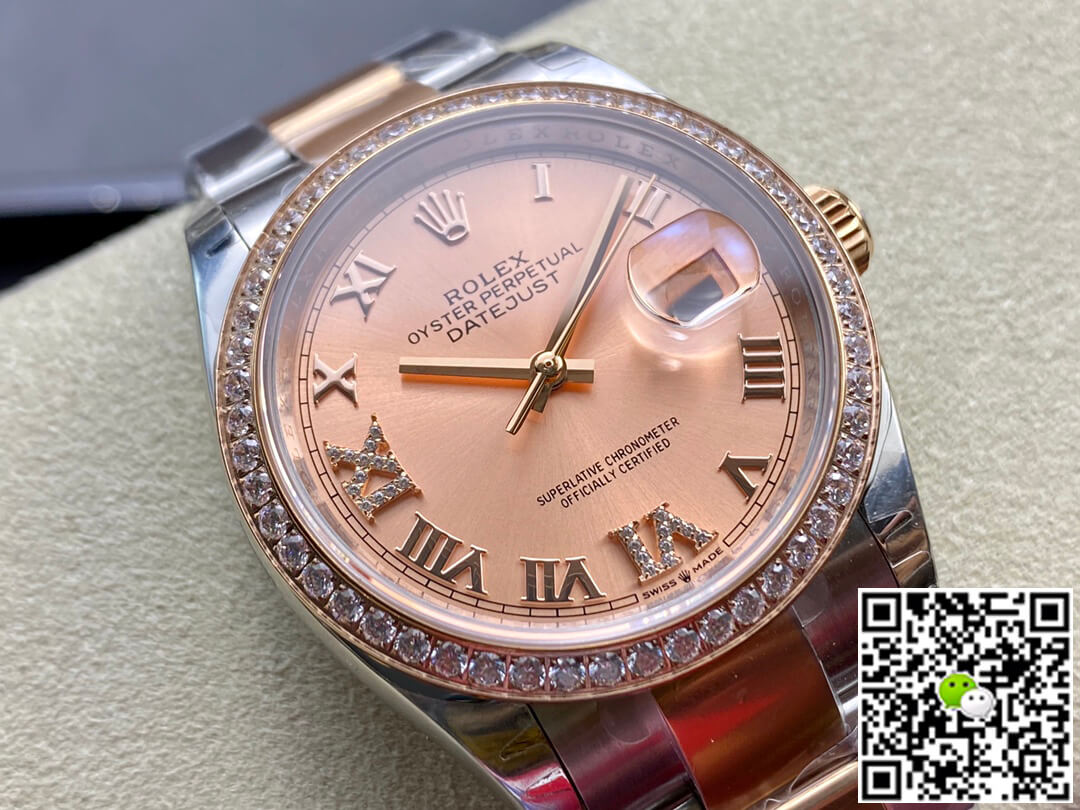 Rolex Datejust M126281RBR-0016 EW Factory Rose Gold