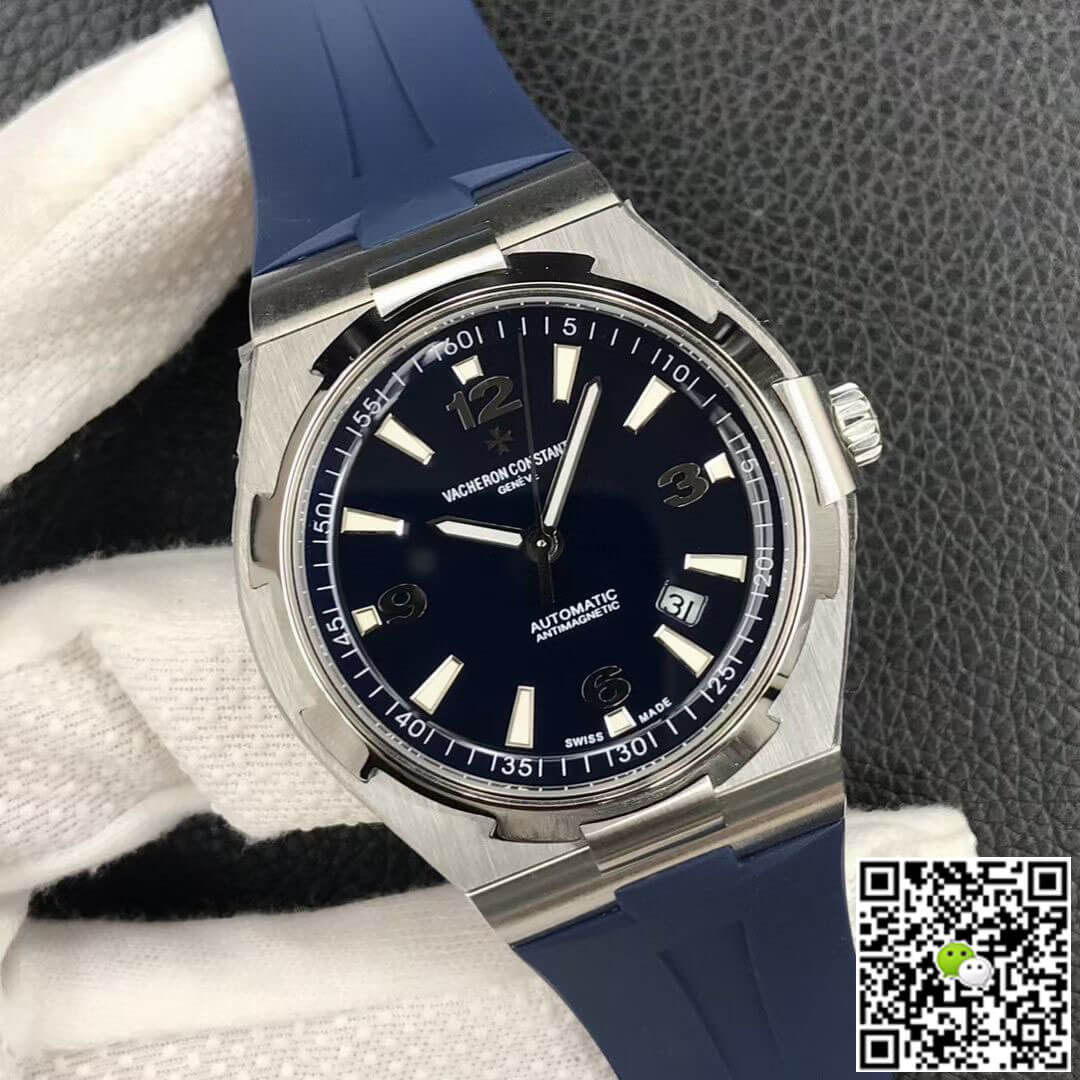 Vacheron Constantin Overseas 47040 8F Factory Blue Rubber Strap