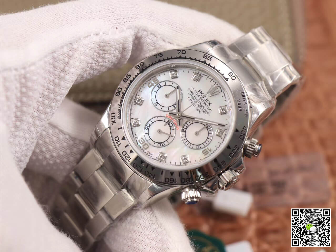 Rolex Daytona Cosmograph 116520-78590 JH Factory Diamond Dial