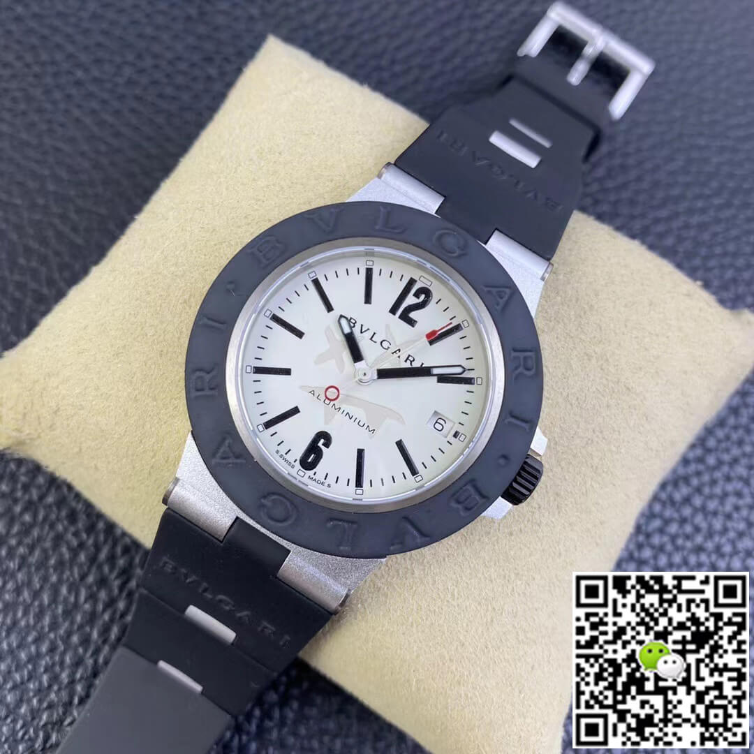 Bvlgari Aluminium Steve Aoki 103539 BV Factory White Dial