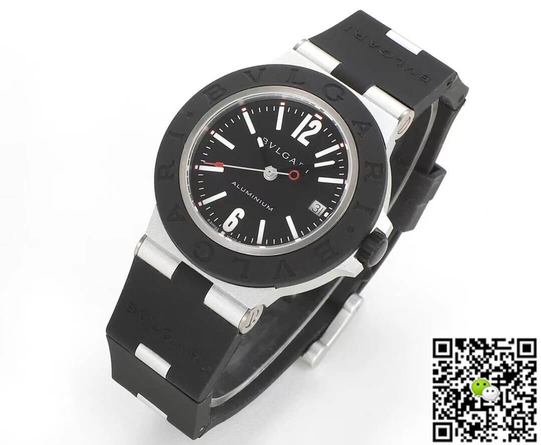 Bvlgari Aluminium 103445 BV Factory Black Dial