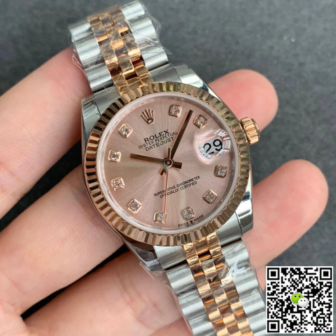Rolex Datejust M278271-0024 GS Factory Rose Gold