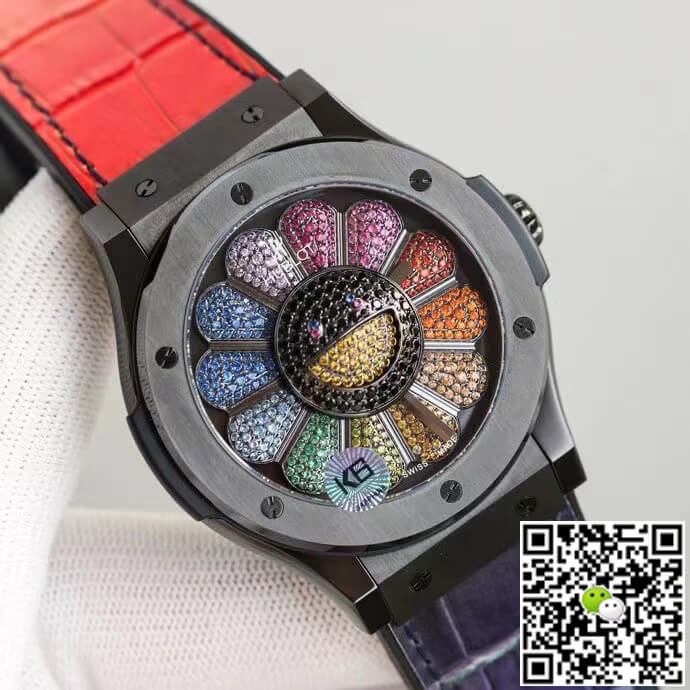 Hublot Classic Fusion Takashi Murakami 507.CX.9000.RX.TAK21 Sunflower Colored Dial