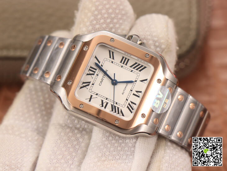 Cartier De Santos W2SA0007 BV Factory White Dial