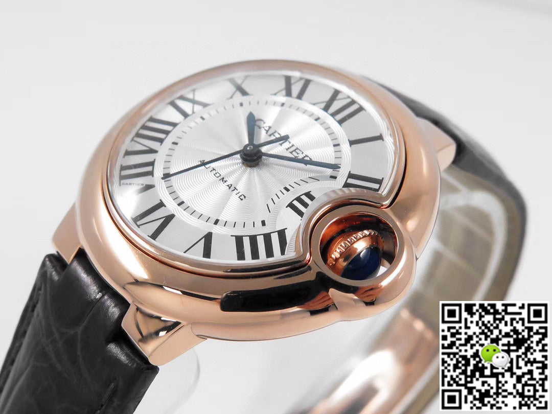 Ballon Bleu De Cartier 33MM W6920069 AF Factory Rose Gold