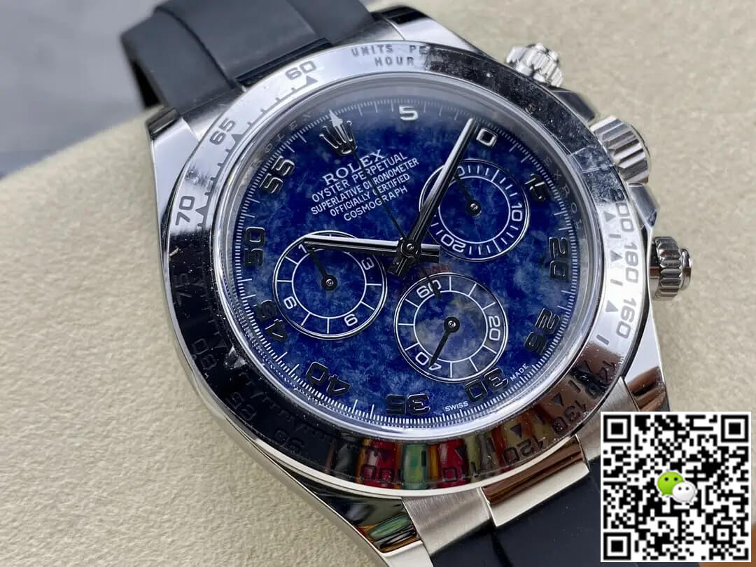 Rolex Cosmograph Daytona Clean Factory Sodalite Blue Dial