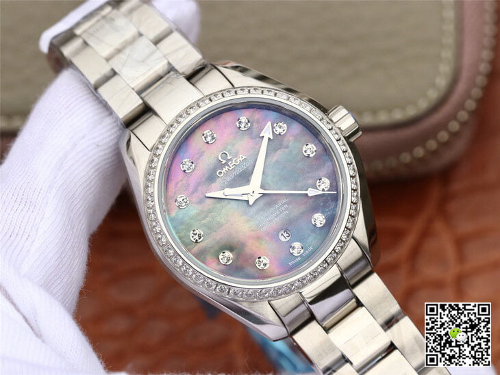 Omega Seamaster 231.15.34.20.57.001 Aqua Terra 150M 3S Factory Mother-Of-Pearl Dial