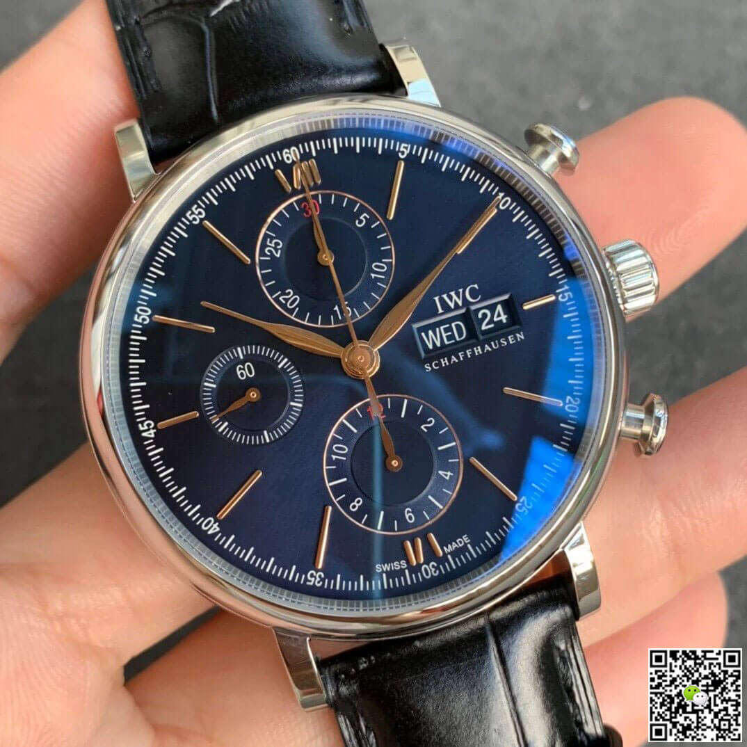 IWC Portofino IW391036 ZF Factory Stainless Steel Blue Dial