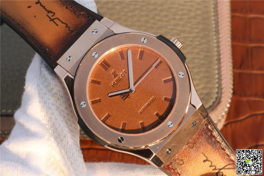 Hublot Classic Fusion Berluti Scritto 511.OX.0500.VR.BER16 TW Factory Tobacco Dial