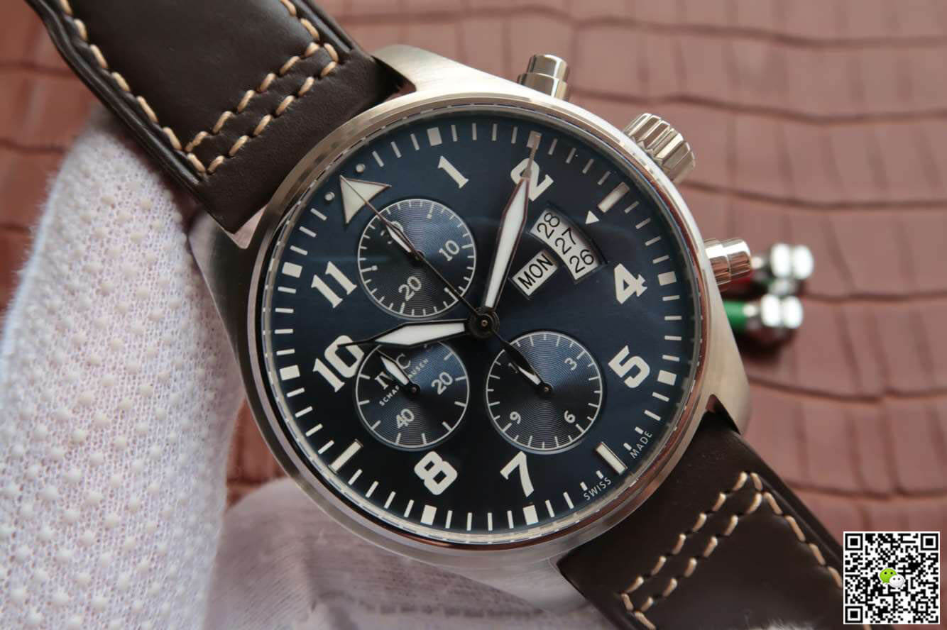 IWC Pilot IW377706 ZF Factory Blue Dial