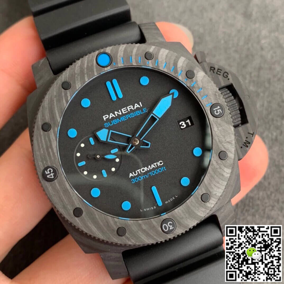 Panerai Submersible PAM00960 VS Factory Carbon Fiber Case