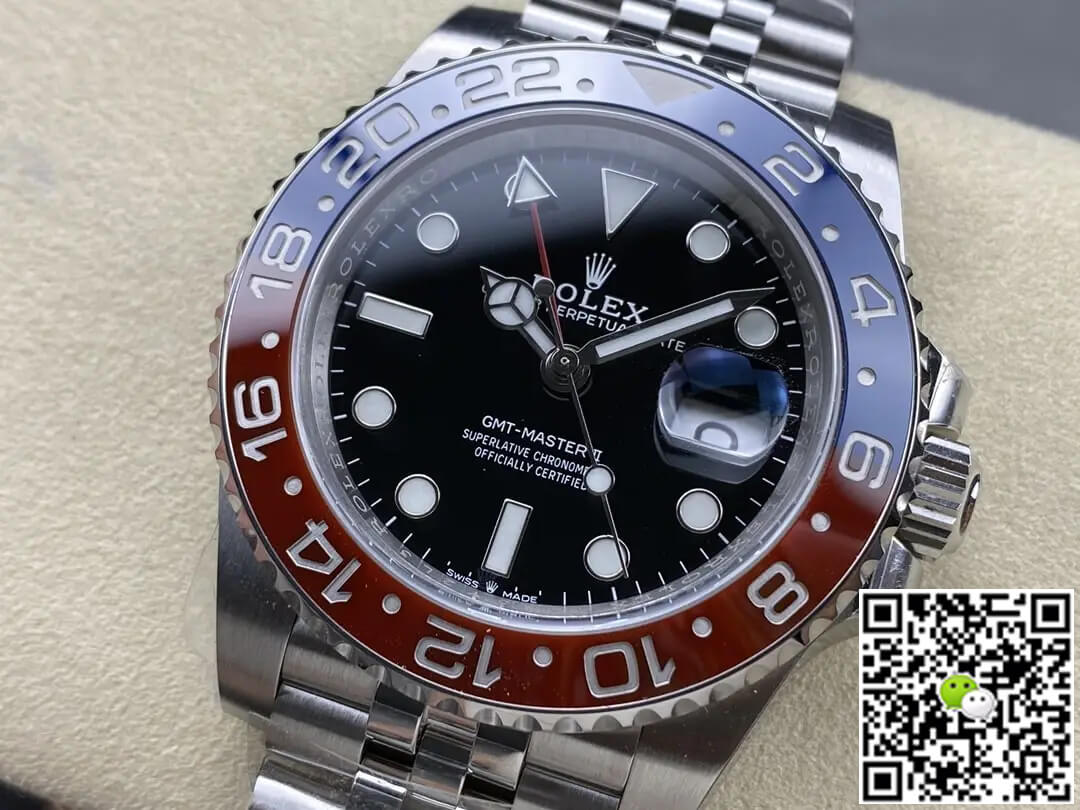 Rolex GMT Master II M126710BLRO-0001 Clean Factory V3 Steel Strap
