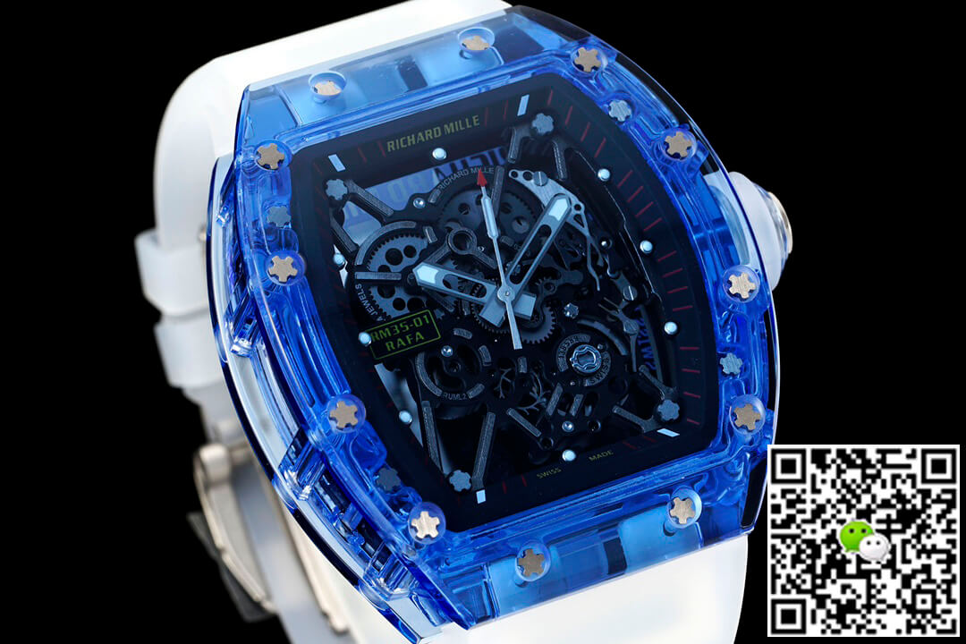 Richard Mille RM35-01 RM Factory Blue Skeleton Dial
