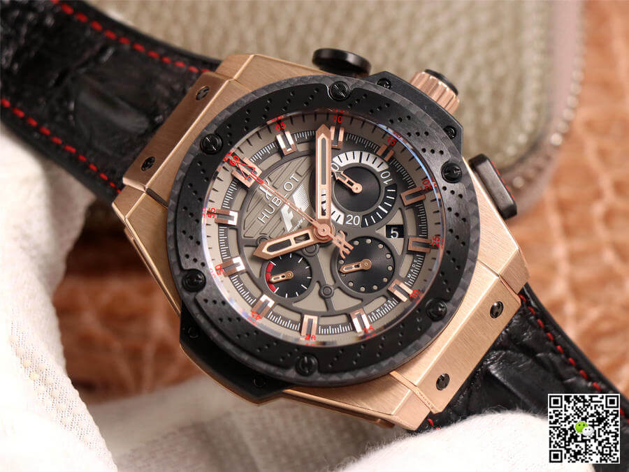Hublot King Power 703.ZM.1123.NR.FMO10 V6 Factory Rose Gold