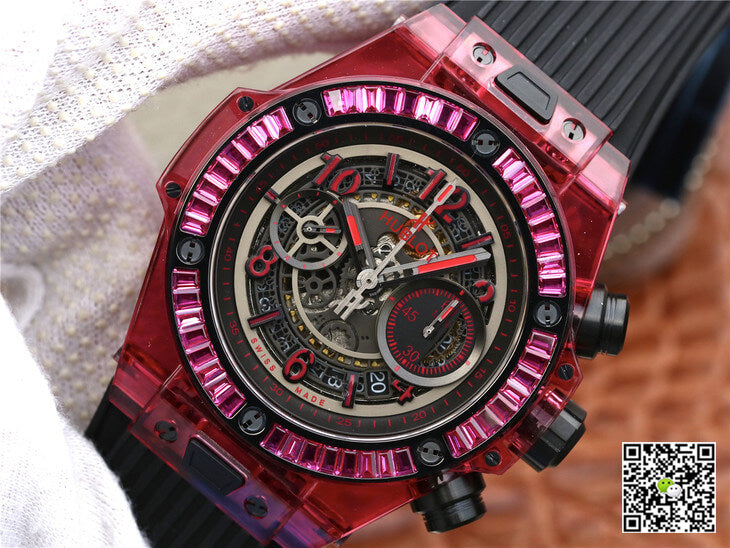 Hublot Big Bang 411.JX.4802.RT Red Case Black Strap