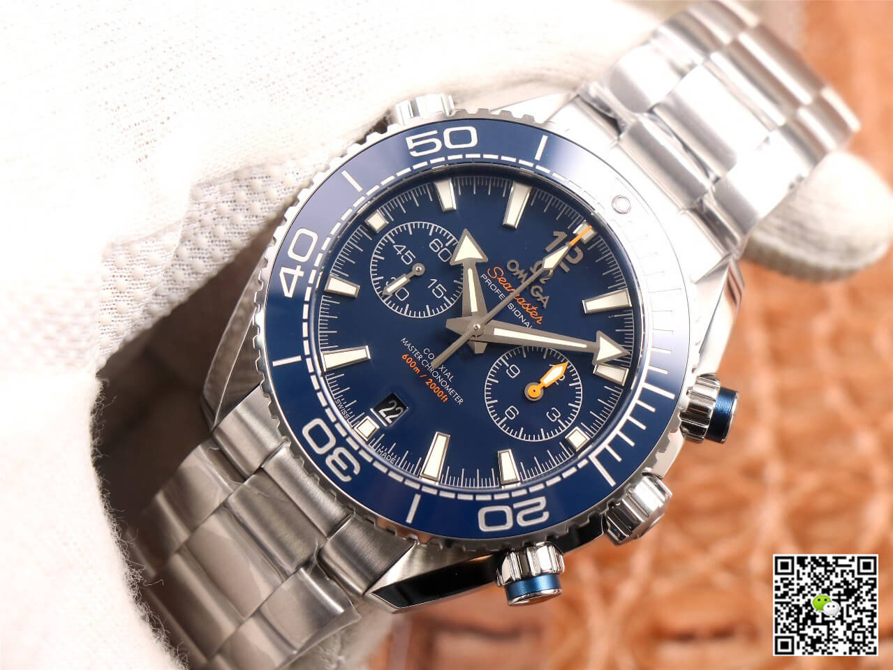 Omega Seamaster Ocean Universe 600M 215.30.46.51.03.001 OM Factory V3 Blue Dial