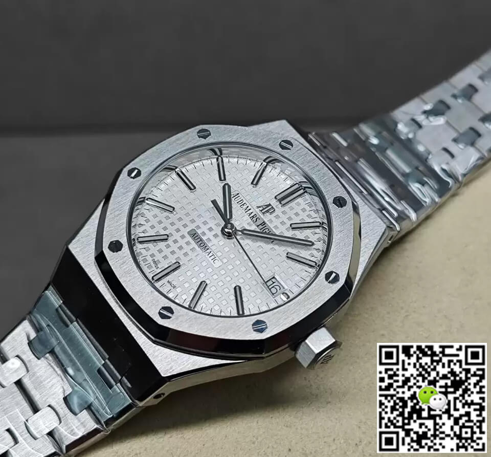 Audemars Piguet Royal Oak 15450ST.OO.1256ST.01 APS Factory Silver Dial