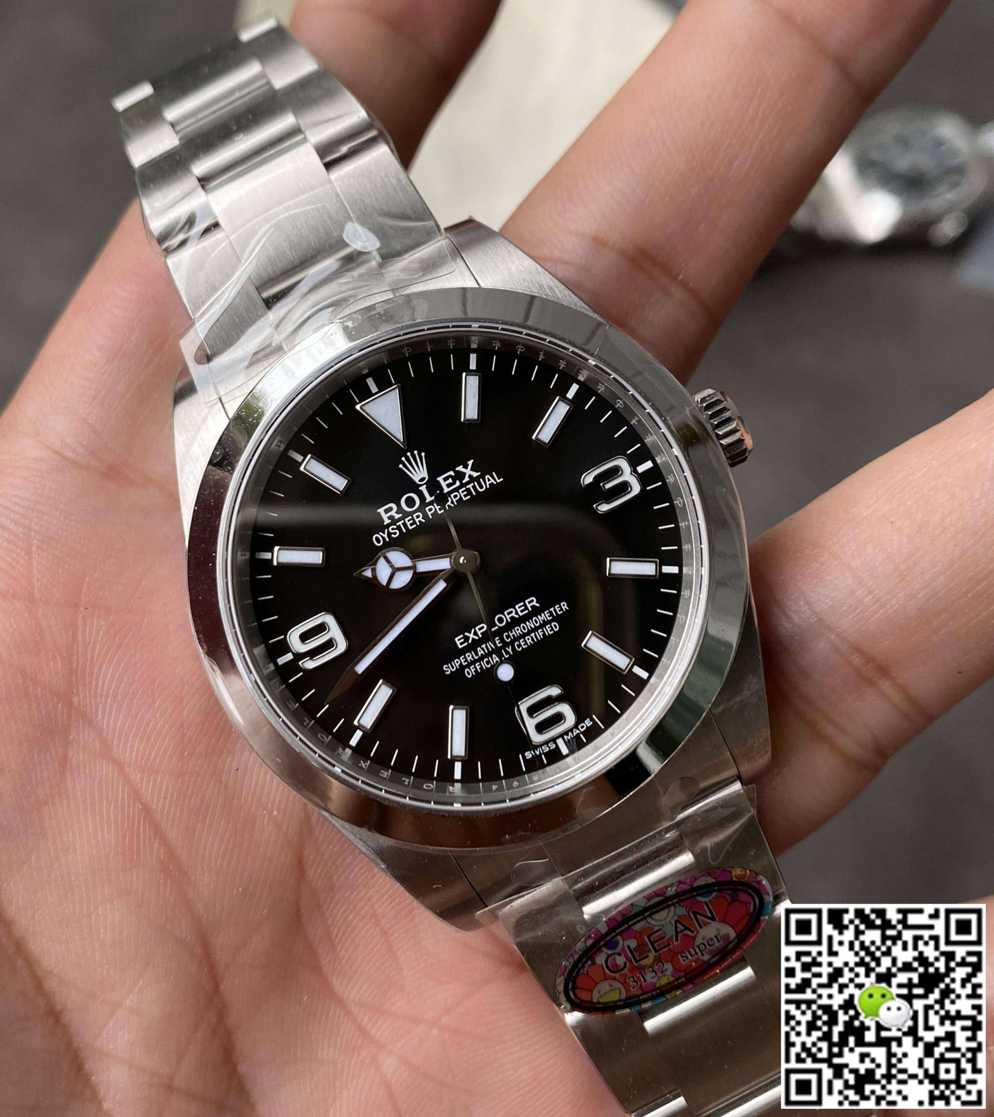 Rolex Explorer M214270-0003 39MM Clean Factory Steel Strap