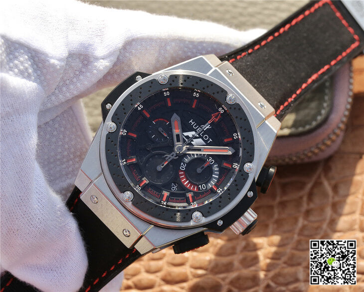 Hublot King Power 703.ZM.1123.NR.FMO10 V6 Factory Black Dial