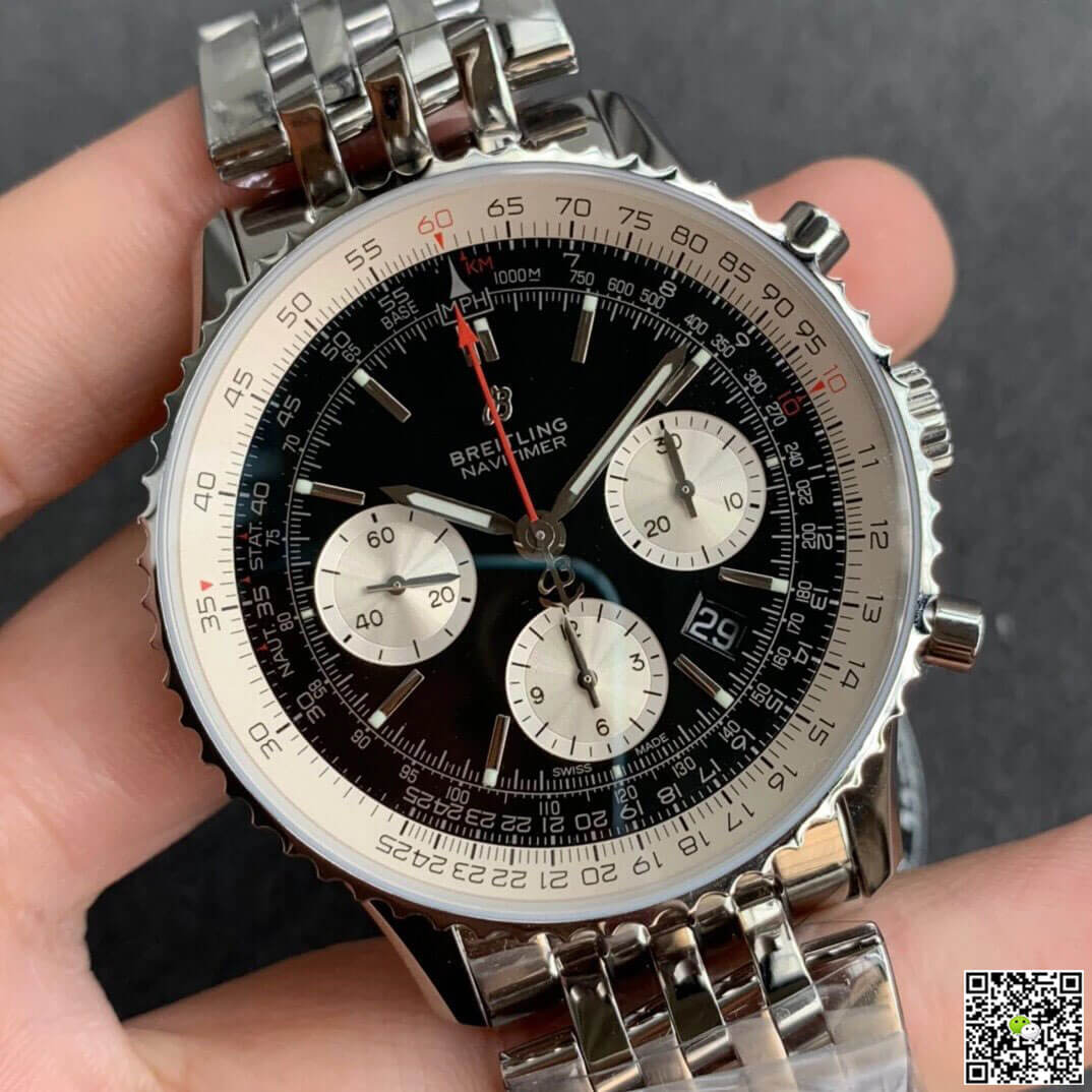 Breitling Navitimer 1 B01 AB0121211B1A1 GF Factory Black Dial