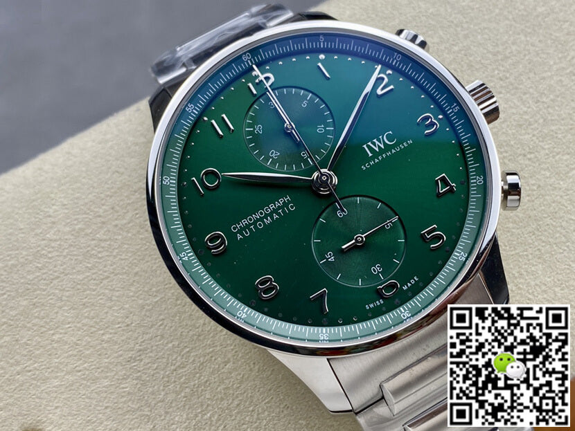 IWC Portugieser IW371615 ZF Factory Green Dial