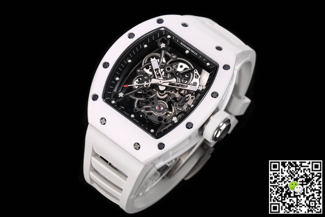 Richard Mille RM-055 BBR Factory White Ceramic