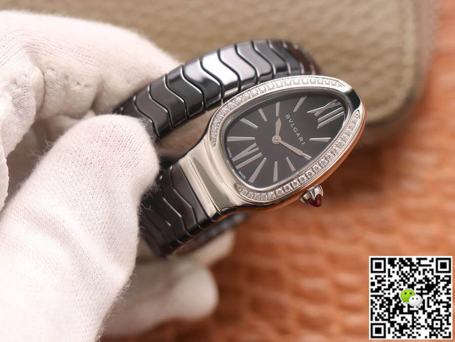 Bvlgari Serpenti BV Factory Black Dial