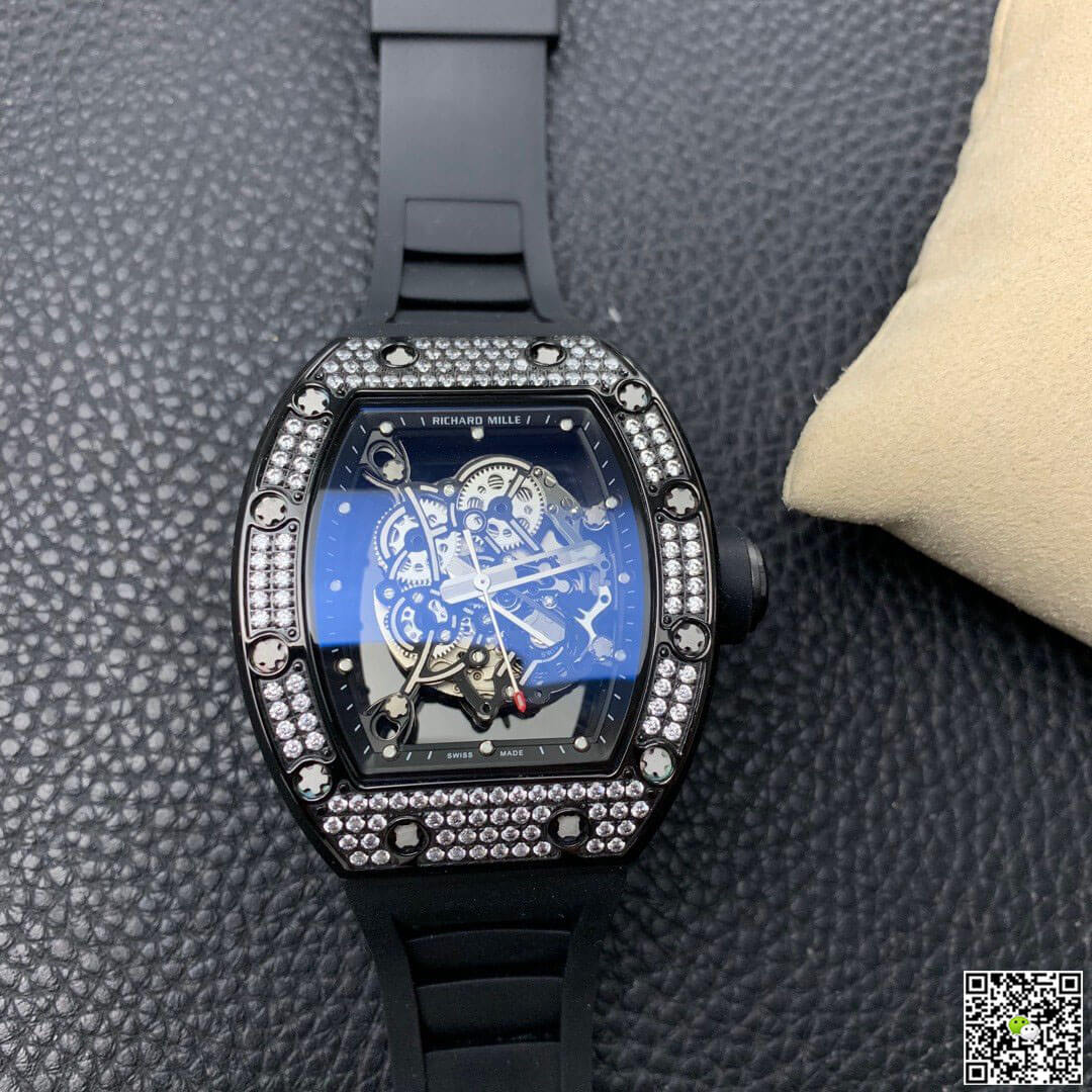 Richard Mille RM055 KV Factory Ceramic Diamond