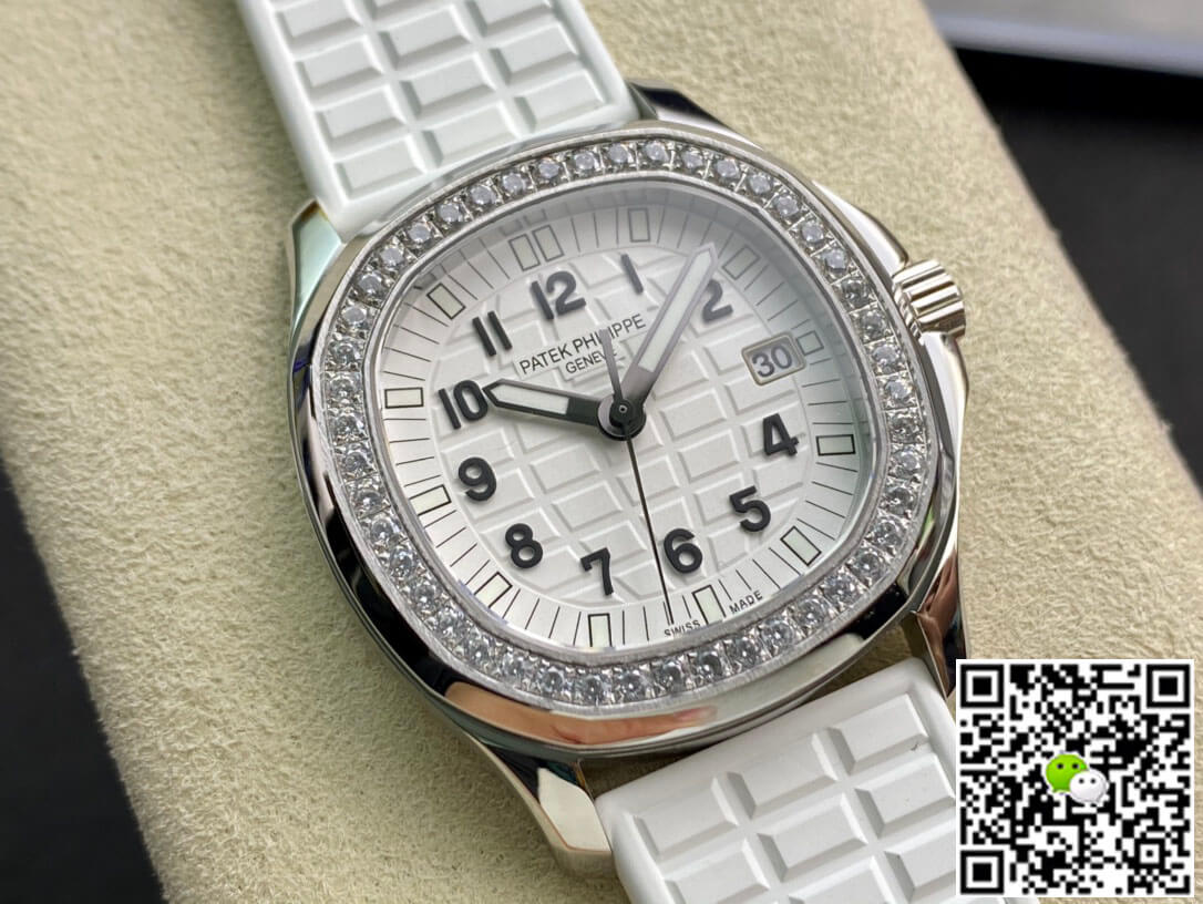 Patek Philippe Aquanaut Quartz Ladies 5067A-024 PPF Factory Diamond-set Bezel