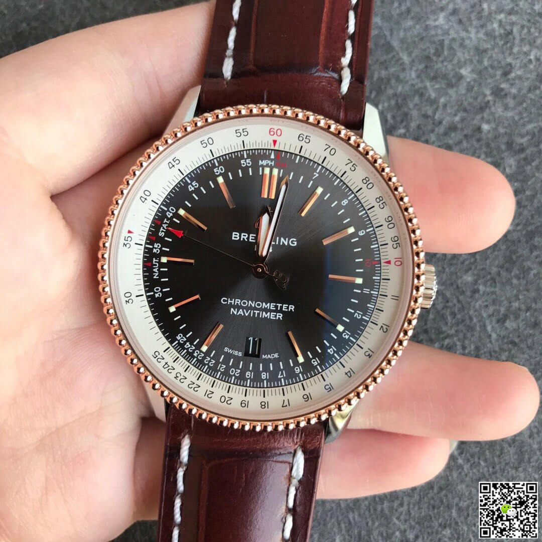 Breitling Navitimer 1 U17326211M1P2 V7 Factory Grey Dial