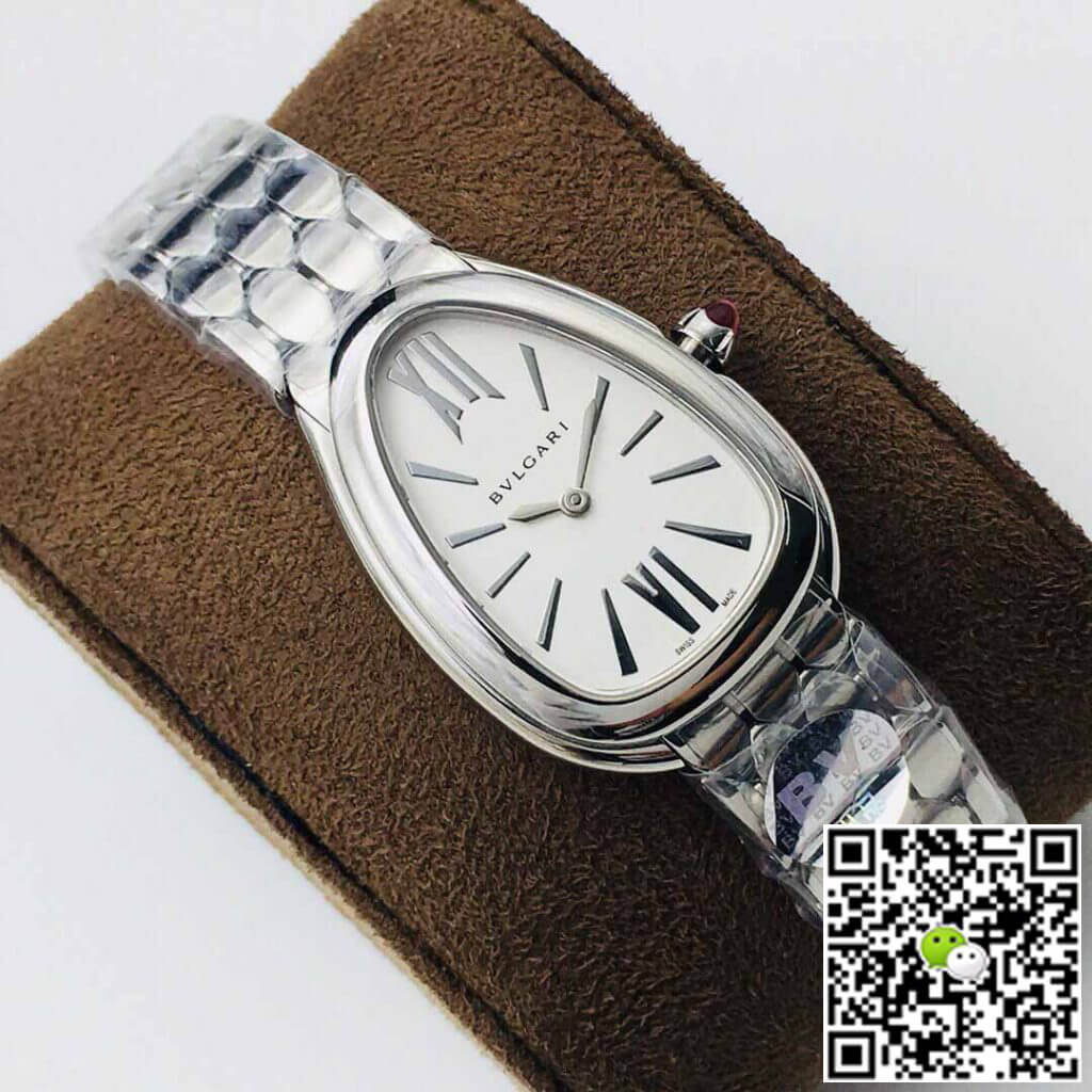 Bvlgari Serpenti 103141 BV Factory Silver White Dial
