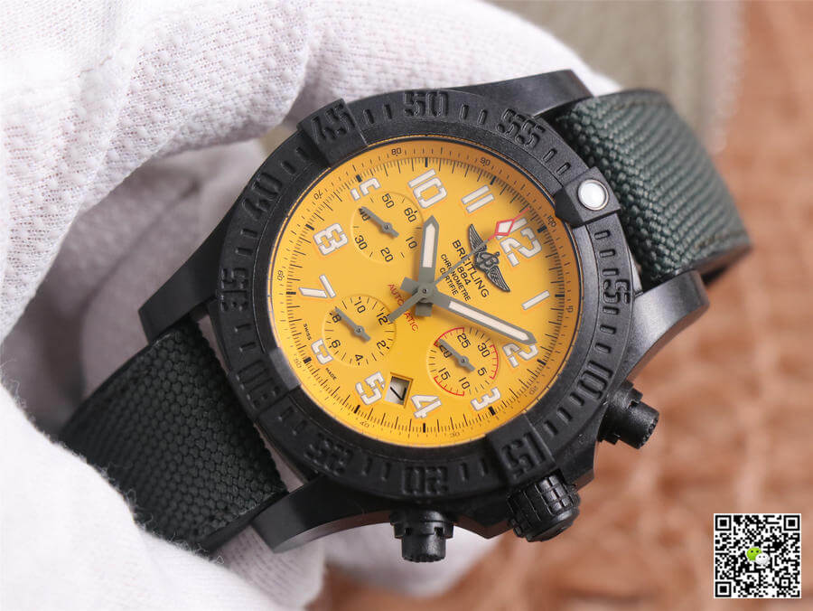 Breitling Avenger Hurricane 12H XB0180E41I1W1 GF Factory V2 Yellow Dial