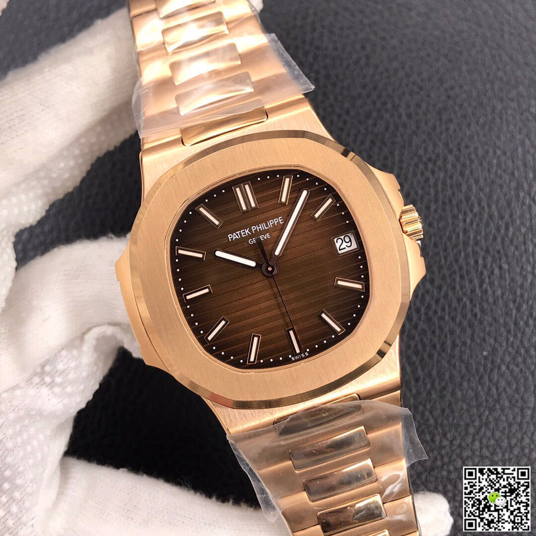 Patek Philippe Nautilus 5711/1R-001 3K Factory Dark Brown Dial