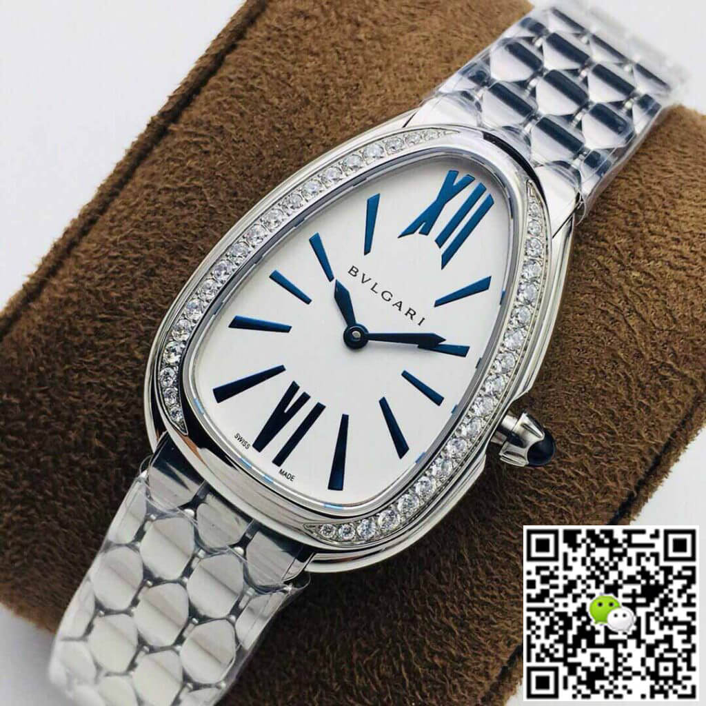 Bvlgari Serpenti 103148 BV Factory Diamond White Dial