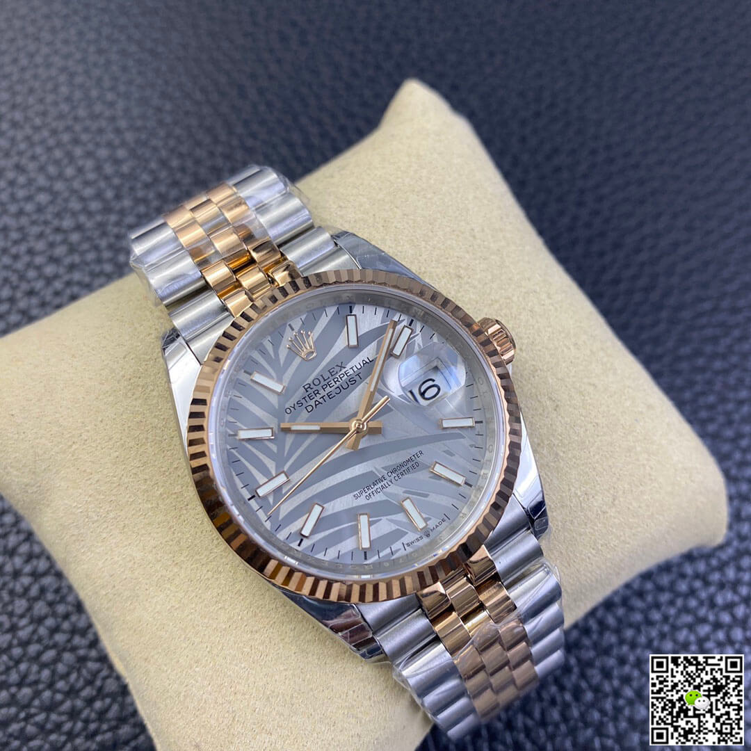 Rolex Datejust M126231-0031 EW Factory Palm Leaf Pattern Dial