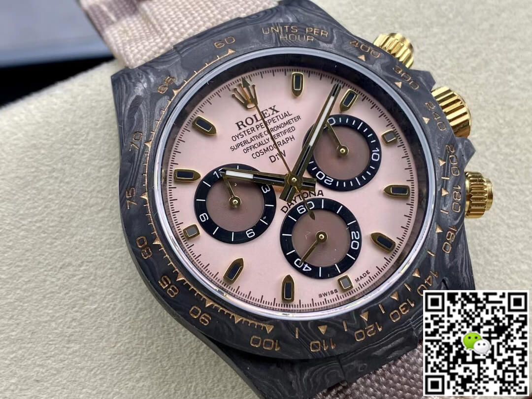 Rolex Daytona Cosmograph Diw Custom Version Noob Factory Carbon Fiber Case