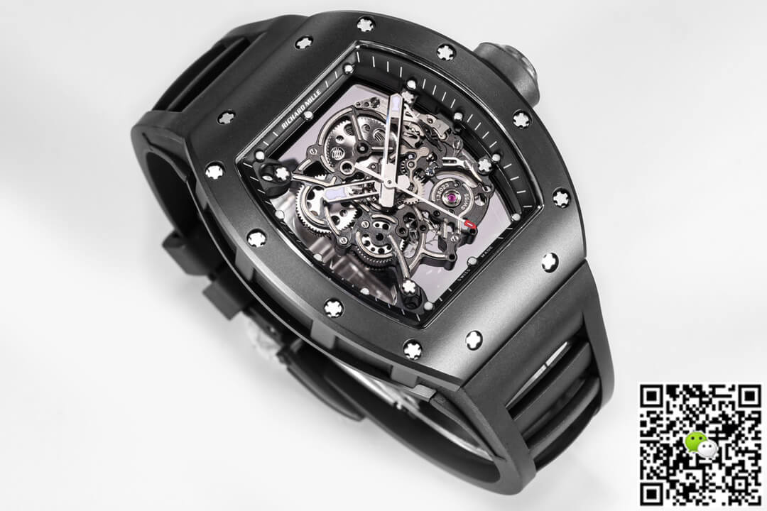 Richard Mille RM-055 BBR Factory Black Ceramic Case