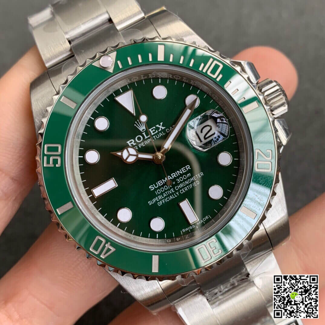 Rolex Submariner 116610LV 40MM ZZ Factory V2S Green Dial