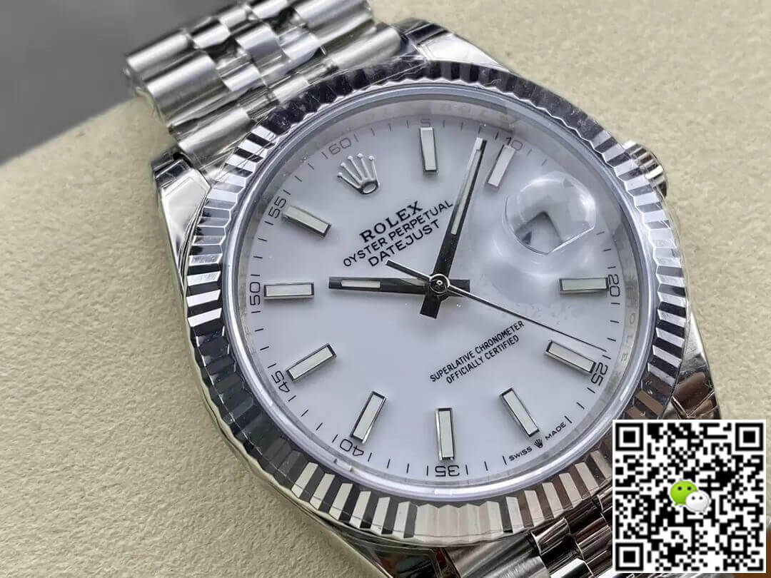 Rolex Datejust M126334-0010 VS Factory White Dial