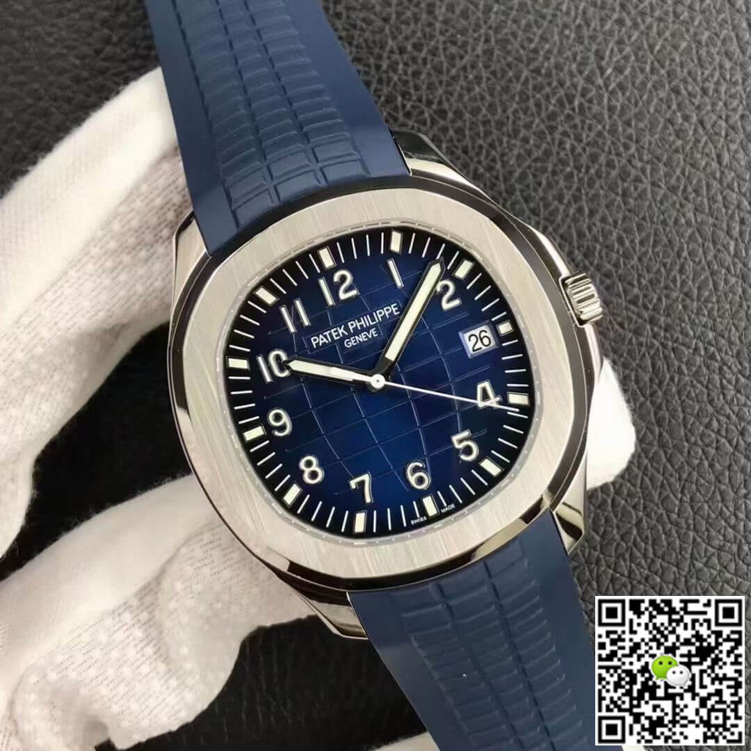 Patek Philippe Aquanaut 5168G-001 3K Factory Blue Strap