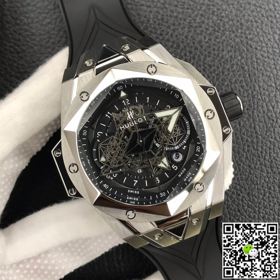 Hublot Big Bang Sang Bleu II 418.NX.1107.RX.MXM19 HB Factory Titanium Case