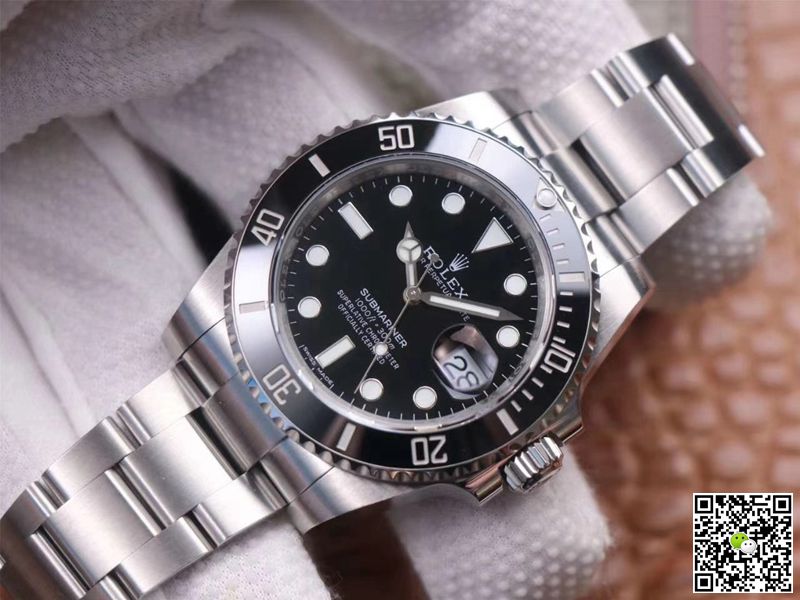 Rolex Submariner 116610LN-97200 Noob Factory V11 Black Dial