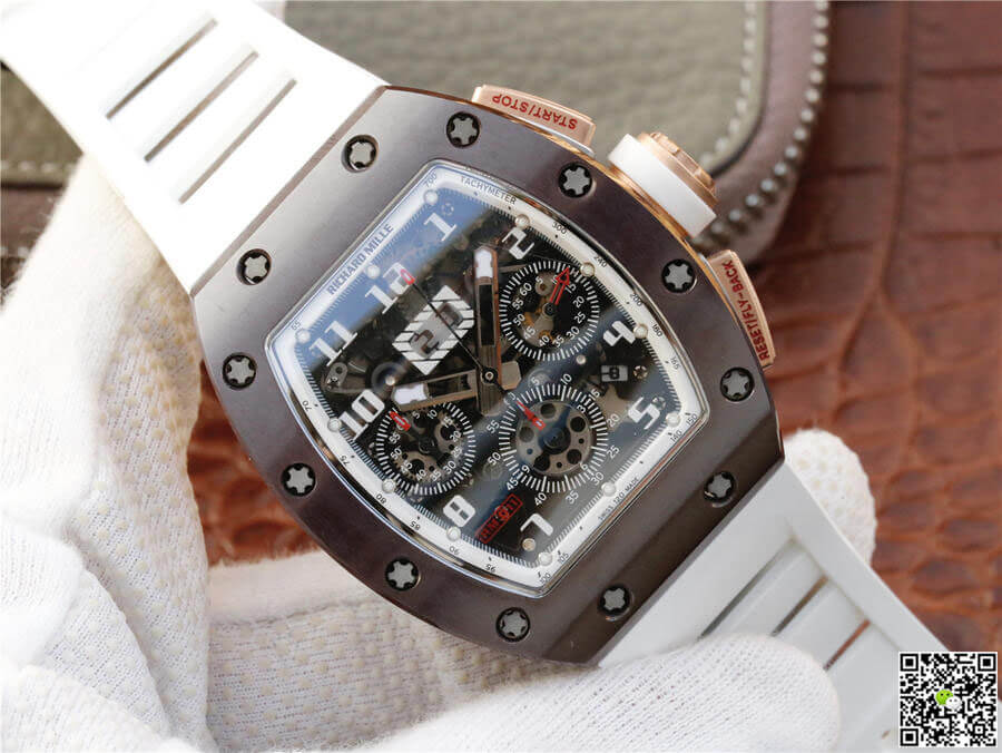 Richard Mille RM011 KV Factory Brown Ceramic Case