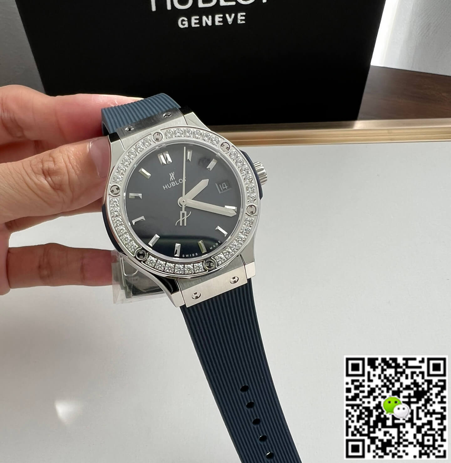 Hublot Classic Fusion 33MM Quartz Movement HB Factory Blue Dial